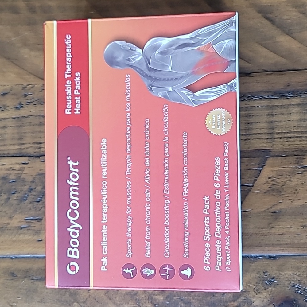 Body Comfort - 6-PC Reusable Therapeutic Heat Sport Pack - Picture 5 of 9